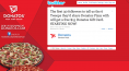 Donatos Twitter Promo